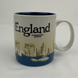 Starbucks England Stonehenge Global Icon Series Coffee Cup Mug 16 oz 2016